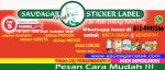 saudagarcetak.com sticker label